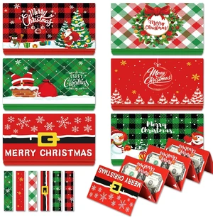 6Pcs Christmas Money Holders Cards Booklet for Christmas Cash Gifts | 6-Slot each Bill & Gift Card Holder for Xmas Gifts, Xmas Money Holder for Cash Gift Ideas 6Pcs Christmas Money Holders Cards Booklet for Christmas Cash Gifts | 6-Slot each Bill & Gift Card Holder for Xmas Gifts, Xmas Money Holder for Cash Gift Ideas