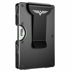 Upgraded Hinged Minimalist Wallet for Men, RFID Blocking Wallet | Slim Metal Aluminum, Credit Card Holder, Money Clip Holds 20 Cards, Premium Scratch-Resistant Finish, Ideal Gift for Men Upgraded Hinged Minimalist Wallet for Men, RFID Blocking Wallet | Slim Metal Aluminum, Credit Card Holder, Money Clip Holds 20 Cards, Premium Scratch-Resistant Finish, Ideal Gift for Men