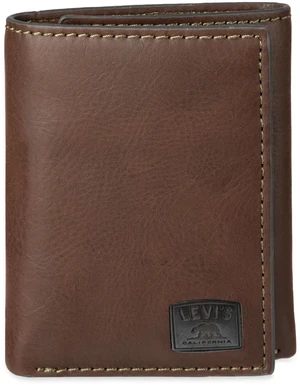 Men's Trifold Wallet-Sleek and Slim Includes Id Window and Credit Card Holder, Brown Stitch, One Size Men's Trifold Wallet-Sleek and Slim Includes Id Window and Credit Card Holder, Brown Stitch, One Size