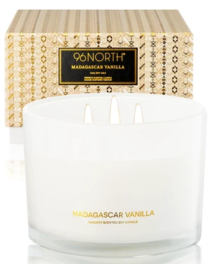 Luxury Vanilla Soy Candles | Large 3 Wick Jar Candle | Up to 50 Hours Burning Time | 100% Natural Soy Wax | Relaxing Aromatherapy Aesthetic Candle | Housewarming Gift for Men and Women Luxury Vanilla Soy Candles | Large 3 Wick Jar Candle | Up to 50 Hours Burning Time | 100% Natural Soy Wax | Relaxing Aromatherapy Aesthetic Candle | Housewarming Gift for Men and Women