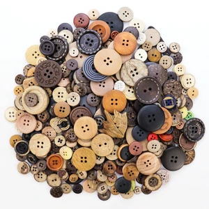 600 Pcs Wooden Buttons Assorted Sizes Mixed Colors Coconut Shell for Crafts | Coconut Shell Wood, Handmade, For Sewing Decorations DIY Arts and Crafts, Manual Button Painting 600 Pcs Wooden Buttons Assorted Sizes Mixed Colors Coconut Shell for Crafts | Coconut Shell Wood, Handmade, For Sewing Decorations DIY Arts and Crafts, Manual Button Painting