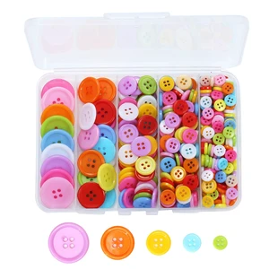 320 pcs Colorful Buttons for Crafts DIY, 5 Size Buttons for Sewing Flatback Button Bulk with Box 4 Holes Assorted Button for Crafts and Decoration (9-25mm) 320 pcs Colorful Buttons for Crafts DIY, 5 Size Buttons for Sewing Flatback Button Bulk with Box 4 Holes Assorted Button for Crafts and Decoration (9-25mm)