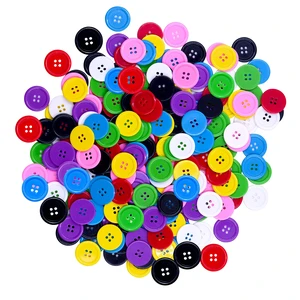 240 PCS in 8 Colors Round Multicolored 4 Holes Resin Buttons 25mm for Sewing Craft (1 Inch) 240 PCS in 8 Colors Round Multicolored 4 Holes Resin Buttons 25mm for Sewing Craft (1 Inch)