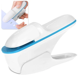 Stapleless Stapler, Staplers for Desk,Mini Stapler,Up to 8 Sheets Binding | Paper Clinch Compact Staple Free Staple,with Labor Saving Structure Design for Office School Supplies, Ivory White Stapleless Stapler, Staplers for Desk,Mini Stapler,Up to 8 Sheets Binding | Paper Clinch Compact Staple Free Staple,with Labor Saving Structure Design for Office School Supplies, Ivory White