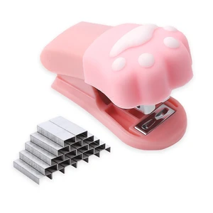 Pink Mini Staple with 400 Staples, Cute Desk Tool for Office, Home, School | 20 Sheet Capacity Pink Mini Staple with 400 Staples, Cute Desk Tool for Office, Home, School | 20 Sheet Capacity