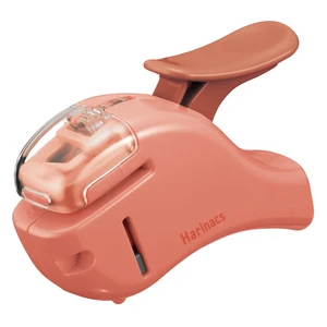 Stapleless Stapler, Harinacs Handheld Staple-Free, Up to 5 Sheets No Staple Binding, Portable Holeless Compact Alpha, Salmon Pink, Japan Import (SLN-MSH305VP) Stapleless Stapler, Harinacs Handheld Staple-Free, Up to 5 Sheets No Staple Binding, Portable Holeless Compact Alpha, Salmon Pink, Japan Import (SLN-MSH305VP)