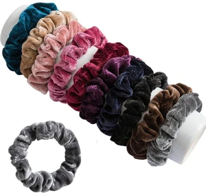 10 Pcs Hair Ties Velvet Scrunchies, Elastic Flannelette Hair Bands | Scrunchy Hair Ropes Women Hair Accessories 10 Pcs Hair Ties Velvet Scrunchies, Elastic Flannelette Hair Bands | Scrunchy Hair Ropes Women Hair Accessories