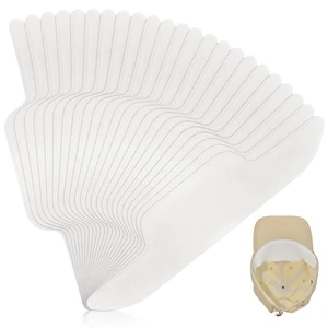 Hat Sweat Liner for Baseball Cap, Disposable Hat Sweat Bands, White, 50 Pcs | No Sweat liners, Hats Insert Protector Prevents Stains for Men & Women Cap Outdoor Sports or Work Hat Sweat Liner for Baseball Cap, Disposable Hat Sweat Bands, White, 50 Pcs | No Sweat liners, Hats Insert Protector Prevents Stains for Men & Women Cap Outdoor Sports or Work