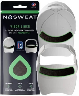 Guard Liner - Thin Visor Sweatband Patented SweatLockTechnology by NoSweat (3) Black Guard Liner - Thin Visor Sweatband Patented SweatLockTechnology by NoSweat (3) Black