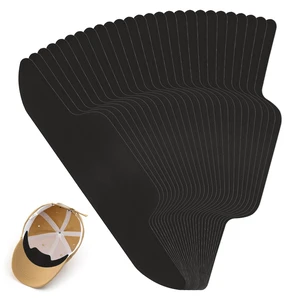Hat Sweat Liner for Baseball Caps Disposable Hat Sweat Protector Adhesive Hat Inserts Sweat Bands Hat Shield Pads Sweat Liner for Men Women Prevent Stains for Caps Visors for Sport/Work,Black 40pcs Hat Sweat Liner for Baseball Caps Disposable Hat Sweat Protector Adhesive Hat Inserts Sweat Bands Hat Shield Pads Sweat Liner for Men Women Prevent Stains for Caps Visors for Sport/Work,Black 40pcs