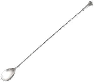 Crafthouse by Fortessa Professional Metal Barware/Bar Tools by Charles Joly, 12.5" Stainless Steel Twisted Bar Spoon Crafthouse by Fortessa Professional Metal Barware/Bar Tools by Charles Joly, 12.5" Stainless Steel Twisted Bar Spoon