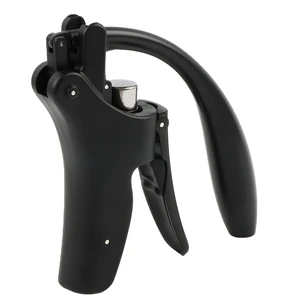 Compact Wine opener Vertical Lever Corkscrew Wine Bottle Opener with Foil Cutter & Extra Screw Compact Wine opener Vertical Lever Corkscrew Wine Bottle Opener with Foil Cutter & Extra Screw