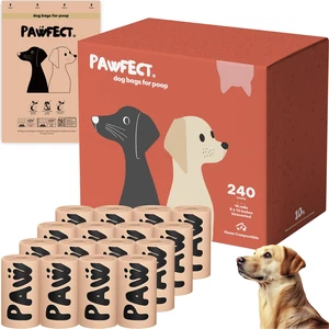 Dog Poop Bags Rolls Biodegradable Poop Bags, Compostable Dog Waste Bags, BPI Certified Pet Waste Bags, Unscented, Large, Puppy Poo, Earth Friendly, Bolsas Para Perros Popo (240 Counts) Dog Poop Bags Rolls Biodegradable Poop Bags, Compostable Dog Waste Bags, BPI Certified Pet Waste Bags, Unscented, Large, Puppy Poo, Earth Friendly, Bolsas Para Perros Popo (240 Counts)