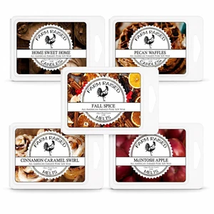 Fall Wax Melts Variety Pack, 5 Count 16 Ounces | Fall bakery, spice, apple, pecan, and cozy home scents for wax warmers Fall Wax Melts Variety Pack, 5 Count 16 Ounces | Fall bakery, spice, apple, pecan, and cozy home scents for wax warmers