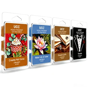 Soy Wax Melts 4 Pack, Modern Comfort Fragrance Collection | Premium soy wax cubes featuring cocoa, cedar, floral and refined cologne-inspired scents for everyday home fragrance. Soy Wax Melts 4 Pack, Modern Comfort Fragrance Collection | Premium soy wax cubes featuring cocoa, cedar, floral and refined cologne-inspired scents for everyday home fragrance.