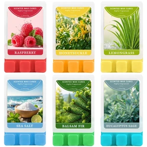 Wax Melts, Fall Scented Wax Cubes for Wax Warmers | Scentsy Wax Melts, Eucalyptus Sage, Sea Salt, Honeysuckle, Lemongrass, Raspberry, Balsam Fir, 6 Pack Gift Set Wax Melts, Fall Scented Wax Cubes for Wax Warmers | Scentsy Wax Melts, Eucalyptus Sage, Sea Salt, Honeysuckle, Lemongrass, Raspberry, Balsam Fir, 6 Pack Gift Set