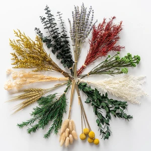 12 Kind Dried Flowers Set - Including Lavender, Eucalyptus, Wheat, Bunny Tails, Handmade for DIY Crafts, Vase Decor, Wedding/Home/Birthday/Seasonal Decor 12 Kind Dried Flowers Set - Including Lavender, Eucalyptus, Wheat, Bunny Tails, Handmade for DIY Crafts, Vase Decor, Wedding/Home/Birthday/Seasonal Decor