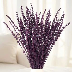 Dried Lavender Flowers, Preserved Purple Lavender Bundle, 15" -17" Natural Dried Flowers Bouquet for Wedding Vase Decor, Home Fragrance, Bathroom, Photo Props, Crafts, 70g (2.5oz) Dried Lavender Flowers, Preserved Purple Lavender Bundle, 15" -17" Natural Dried Flowers Bouquet for Wedding Vase Decor, Home Fragrance, Bathroom, Photo Props, Crafts, 70g (2.5oz)