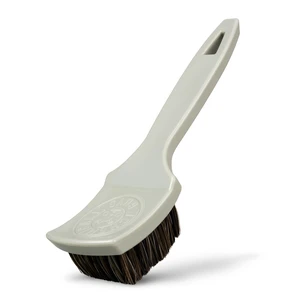 Nifty Leather Detailing Brush, Synthetic Horse Hair | Safe on genuine, synthetic, vegan, colored leather, angled head keeps hands clean, pairs with Chemical Guys Leather Cleaner Nifty Leather Detailing Brush, Synthetic Horse Hair | Safe on genuine, synthetic, vegan, colored leather, angled head keeps hands clean, pairs with Chemical Guys Leather Cleaner