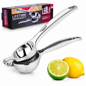 Squeezer Stainless Steel, Heavy-Duty Handheld Juicer for Limes | Ergonomic Citrus Hand Press, Gets Max Juice Out in Seconds - Hand Wash and Towel Dry, for Cocktails, Marinades and Dressings Squeezer Stainless Steel, Heavy-Duty Handheld Juicer for Limes | Ergonomic Citrus Hand Press, Gets Max Juice Out in Seconds - Hand Wash and Towel Dry, for Cocktails, Marinades and Dressings