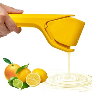 Manual Lemon Squeezer, Hand Lemon Squeezer, Durability and longevity, Easy to Use & Dishwasher Safe, Lemon Juicer, Citrus Juicer, Lemon Juicer Squeezer to Squeeze Lemons, Yellow, HomeyVenture Manual Lemon Squeezer, Hand Lemon Squeezer, Durability and longevity, Easy to Use & Dishwasher Safe, Lemon Juicer, Citrus Juicer, Lemon Juicer Squeezer to Squeeze Lemons, Yellow, HomeyVenture