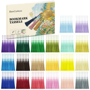 160 Pack Bulk Bookmark Tassels, 5 Inch Soft Silky Tassels with Loops, 20 Colors for Bookmarks, DIY Crafts & Keychain Making, Multi-Color Tassel Set 160 Pack Bulk Bookmark Tassels, 5 Inch Soft Silky Tassels with Loops, 20 Colors for Bookmarks, DIY Crafts & Keychain Making, Multi-Color Tassel Set