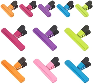 11Pcs Chip Bag Clips, Heavy Duty Sealing Clip | Snack Clip for Other Food Bags, for Home, Office, Kitchen, Travel, Parties, Picnics, Everyday Use 11Pcs Chip Bag Clips, Heavy Duty Sealing Clip | Snack Clip for Other Food Bags, for Home, Office, Kitchen, Travel, Parties, Picnics, Everyday Use