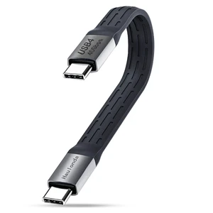 Short USB C Cable 5.3inch,PD 240W Fast Charging & 40Gbps Data Transfer,USB 4 for Thunderbolt, 8K 60HZ Video Support for iPhone, iPad, MacBook,External SSD,and More Short USB C Cable 5.3inch,PD 240W Fast Charging & 40Gbps Data Transfer,USB 4 for Thunderbolt, 8K 60HZ Video Support for iPhone, iPad, MacBook,External SSD,and More