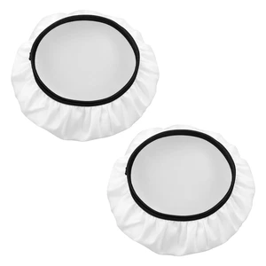 2Pcs 7"/18cm Ight Diffuser Sock, Soft Diffuser Lamp Cover for 6" to 9" Studio Strobe Reflectors, Ring Light Flash Light, Soft Fabric Light Shade 2Pcs 7"/18cm Ight Diffuser Sock, Soft Diffuser Lamp Cover for 6" to 9" Studio Strobe Reflectors, Ring Light Flash Light, Soft Fabric Light Shade