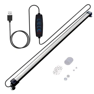 Under Cabinet Led Lighting, 12 Inch Led Light Strip Bar, Daylight White 6500K USB Led Light, Small Thin Led Under Counter Lighting (3 Color Temperature,Dimmable, 12.6 Inch Opal mask) Under Cabinet Led Lighting, 12 Inch Led Light Strip Bar, Daylight White 6500K USB Led Light, Small Thin Led Under Counter Lighting (3 Color Temperature,Dimmable, 12.6 Inch Opal mask)