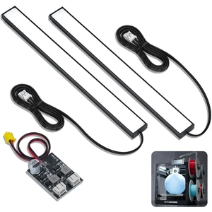 for Flashforge AD5X Led Light kit,Plug&Play Magnet Installation Light Strip | Mobile App Remote Control,6500K Flicker-Free Dual Light Bar with 24V Voltage-Stabilized Board for Flashforge AD5X Led Light kit,Plug&Play Magnet Installation Light Strip | Mobile App Remote Control,6500K Flicker-Free Dual Light Bar with 24V Voltage-Stabilized Board