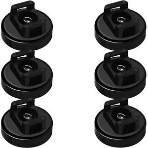 Magnet Zip Tie Mount Magnetic Zip Ties Mount 25LBS Strong Multipurpose Wire Cable Holder Mount Wire Clips Management for Home Office Marine Electrical Wiring (Black, 6 Piece) Magnet Zip Tie Mount Magnetic Zip Ties Mount 25LBS Strong Multipurpose Wire Cable Holder Mount Wire Clips Management for Home Office Marine Electrical Wiring (Black, 6 Piece)