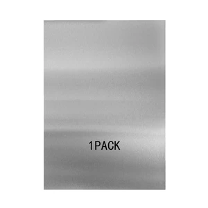430 Stainless Steel Metal Plate, Suitable for Magnetic Installation Plate Walls, Suitable for Metal Plates in processes, Kitchens, and Offices (1, 0.5mm Thick, 12 x 6 x 0.02 Inch) 430 Stainless Steel Metal Plate, Suitable for Magnetic Installation Plate Walls, Suitable for Metal Plates in processes, Kitchens, and Offices (1, 0.5mm Thick, 12 x 6 x 0.02 Inch)