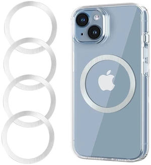 for MagSafe Sticker,4 PCS,Ultra-Thin(0.4mm) Metal Ring for Kindle/Pop Socket Magnetic Wallet Grip Wireless Charger Case Car Mount,Compatible with iPhone 17/16/15/14,Galaxy S24/S23/S22 (Silver 4PCS) for MagSafe Sticker,4 PCS,Ultra-Thin(0.4mm) Metal Ring for Kindle/Pop Socket Magnetic Wallet Grip Wireless Charger Case Car Mount,Compatible with iPhone 17/16/15/14,Galaxy S24/S23/S22 (Silver 4PCS)