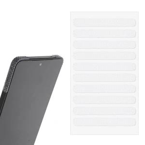 20 Pack Mobile Phone Grip Tape Strips, Clear Rubber Non Slip Phone Side Sticker Waterproof Adhesive Pre-Cut Cellphone Grippy Bumper Frame Stickers for PhoneCase, Desk, Office 20 Pack Mobile Phone Grip Tape Strips, Clear Rubber Non Slip Phone Side Sticker Waterproof Adhesive Pre-Cut Cellphone Grippy Bumper Frame Stickers for PhoneCase, Desk, Office