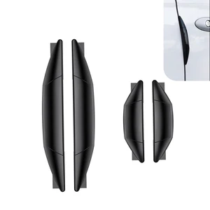 4 PCS Car Door Anti-Collision Strips, Anti-Scratch Door Edge Protection Guards, Self-Adhesive Automotive Side Edge Trim Strip with Airbag-Style Design, Universal for Most Cars (Black) 4 PCS Car Door Anti-Collision Strips, Anti-Scratch Door Edge Protection Guards, Self-Adhesive Automotive Side Edge Trim Strip with Airbag-Style Design, Universal for Most Cars (Black)