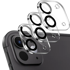 3-Pack Camera Lens Protector for iPad Pro 11/Pro 13 Inch M4/M5, Clear | 9H Tempered Glass, Scratch-Resistant, Ultra Clear, Easy to Install 3-Pack Camera Lens Protector for iPad Pro 11/Pro 13 Inch M4/M5, Clear | 9H Tempered Glass, Scratch-Resistant, Ultra Clear, Easy to Install