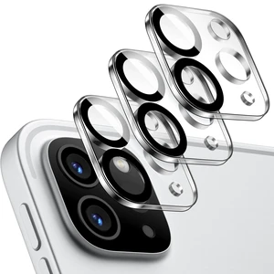 Camera Lens Protector for iPad Pro 11"/12.9", 3-Pack | For 2022/2021/2020 Model, 9H HD Clear Tempered Glass, Full Coverage Protection, Anti-Scratch Design, Easy Installation Camera Lens Protector for iPad Pro 11"/12.9", 3-Pack | For 2022/2021/2020 Model, 9H HD Clear Tempered Glass, Full Coverage Protection, Anti-Scratch Design, Easy Installation