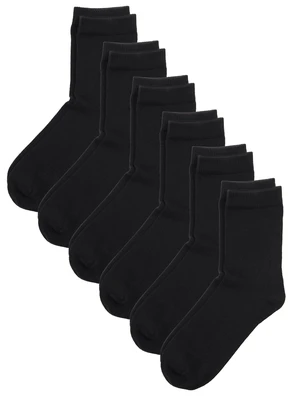 Unisex Kids Boys Girls Soft Cotton School Socks 8-10Y Black L | Nature, Soft, Breathable, Combed Cotton Oeko-Tex Standard 100 Certified, Seamless Toe, Solid Plain Socks Unisex Kids Boys Girls Soft Cotton School Socks 8-10Y Black L | Nature, Soft, Breathable, Combed Cotton Oeko-Tex Standard 100 Certified, Seamless Toe, Solid Plain Socks