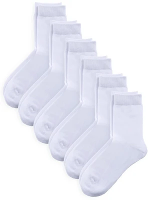 Unisex Kids Boys Girls Soft Cotton School Socks 8-10Y White L | Nature, Soft, Breathable, Combed Cotton Oeko-Tex Standard 100 Certified, Seamless Toe, Solid Plain Socks Unisex Kids Boys Girls Soft Cotton School Socks 8-10Y White L | Nature, Soft, Breathable, Combed Cotton Oeko-Tex Standard 100 Certified, Seamless Toe, Solid Plain Socks