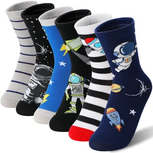 Kids Boys Fun Dress Cotton Crew Socks Funny Crazy Cartoon Cute Novelty Space Gifts Cotton Crew Dress Socks Stocking Stuffers 6 Pairs(Space,5-8 Years) Kids Boys Fun Dress Cotton Crew Socks Funny Crazy Cartoon Cute Novelty Space Gifts Cotton Crew Dress Socks Stocking Stuffers 6 Pairs(Space,5-8 Years)