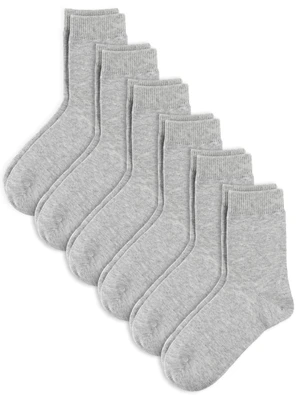 Unisex Kids Boys Girls Soft Cotton School Socks 8-10Y Lt Gray L | Nature, Soft, Breathable, Combed Cotton Oeko-Tex Standard 100 Certified, Seamless Toe, Solid Plain Socks Unisex Kids Boys Girls Soft Cotton School Socks 8-10Y Lt Gray L | Nature, Soft, Breathable, Combed Cotton Oeko-Tex Standard 100 Certified, Seamless Toe, Solid Plain Socks