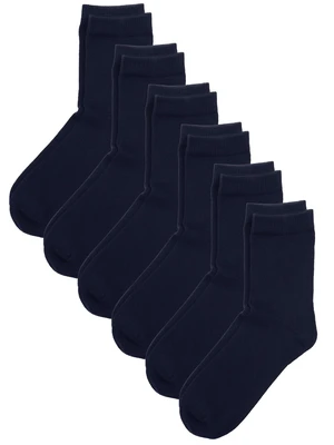 Unisex Kids Boys Girls Soft Cotton School Socks 4-6Y Navy S | Nature, Soft, Breathable, Combed Cotton Oeko-Tex Standard 100 Certified, Seamless Toe, Solid Plain Socks Unisex Kids Boys Girls Soft Cotton School Socks 4-6Y Navy S | Nature, Soft, Breathable, Combed Cotton Oeko-Tex Standard 100 Certified, Seamless Toe, Solid Plain Socks