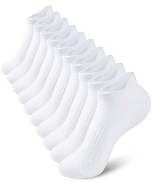 10 Pairs Kids Socks for Boys Girls Low Cut Athletic Ankle Socks Half Cushioned Crew Cotton No Show Socks 7-10 Years White 10 Pairs Kids Socks for Boys Girls Low Cut Athletic Ankle Socks Half Cushioned Crew Cotton No Show Socks 7-10 Years White