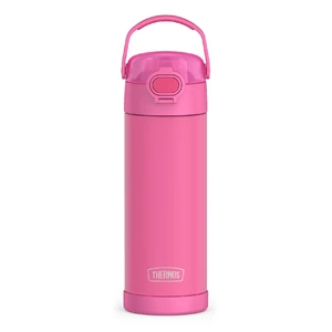 FUNTAINER Water Bottle with Spout, 16oz, Neon Pink | Kids Stainless Steel Insulated Water Bottle, Keeps Drinks Cold Longer for School & Play, BPA-Free FUNTAINER Water Bottle with Spout, 16oz, Neon Pink | Kids Stainless Steel Insulated Water Bottle, Keeps Drinks Cold Longer for School & Play, BPA-Free