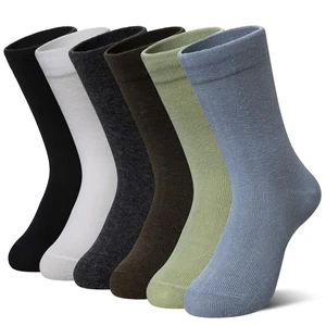 Kids Crew Cotton School Socks Youth Cute Casual Breathable Little Girls Boys Dress Socks 6 Pairs (Black/Blue, 9-13 Years) Kids Crew Cotton School Socks Youth Cute Casual Breathable Little Girls Boys Dress Socks 6 Pairs (Black/Blue, 9-13 Years)