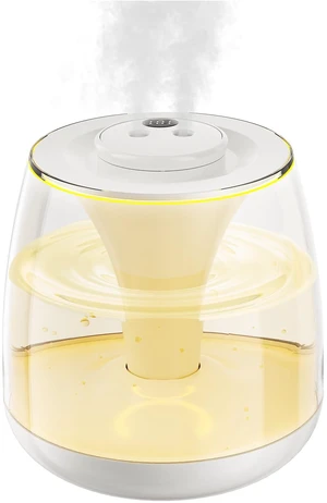 Humidifiers for Bedroom, 3 L Cool Mist Top-Fill 40H Super Long Time, 23dB Quiet, Baby Humidifier, Oil Diffuser for Large Room, Plants, Nursery, Office, Colored lights (white) Humidifiers for Bedroom, 3 L Cool Mist Top-Fill 40H Super Long Time, 23dB Quiet, Baby Humidifier, Oil Diffuser for Large Room, Plants, Nursery, Office, Colored lights (white)