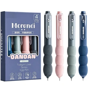 4 Pcs Cute Gel Pens Retractable Pens Morandi Soft Grip Pen 0.5mm Black Ink Smooth Writing Pen for Women Girls Boy Men Office School Supplies, 4Pcs Morandi 4 Pcs Cute Gel Pens Retractable Pens Morandi Soft Grip Pen 0.5mm Black Ink Smooth Writing Pen for Women Girls Boy Men Office School Supplies, 4Pcs Morandi
