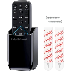 Drop-Free Remote Holder Removable Adhesive Strips Black | Designed in the USA Simply Put the Remote In No Tricky Magnet Alignment Needed Drop-Free Remote Holder Removable Adhesive Strips Black | Designed in the USA Simply Put the Remote In No Tricky Magnet Alignment Needed