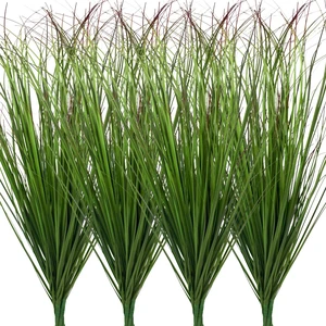 12Pcs Artificial Grass Plants, Faux Shrubs Wheat Grass, Artificial Tall Grass Fake Plants for Outdoor Decor,Artificial Greenery Stems Weed for Room Indoor Home DecorGreen Red Tail 12Pcs Artificial Grass Plants, Faux Shrubs Wheat Grass, Artificial Tall Grass Fake Plants for Outdoor Decor,Artificial Greenery Stems Weed for Room Indoor Home DecorGreen Red Tail